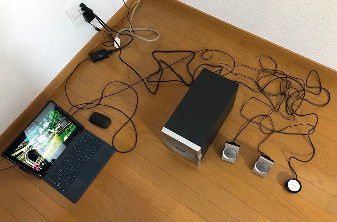 【使用品】BOSE Companion3 マルチメディアスピーカーシステム 一式