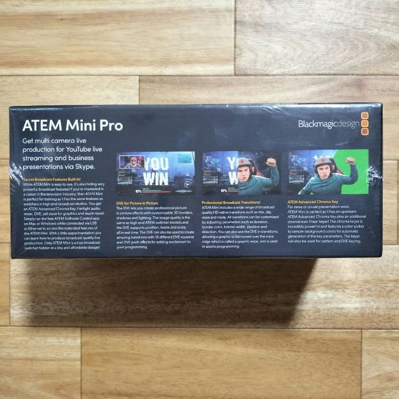 エルゴラ　ATEM Mini Pro HDMIスイッチャー