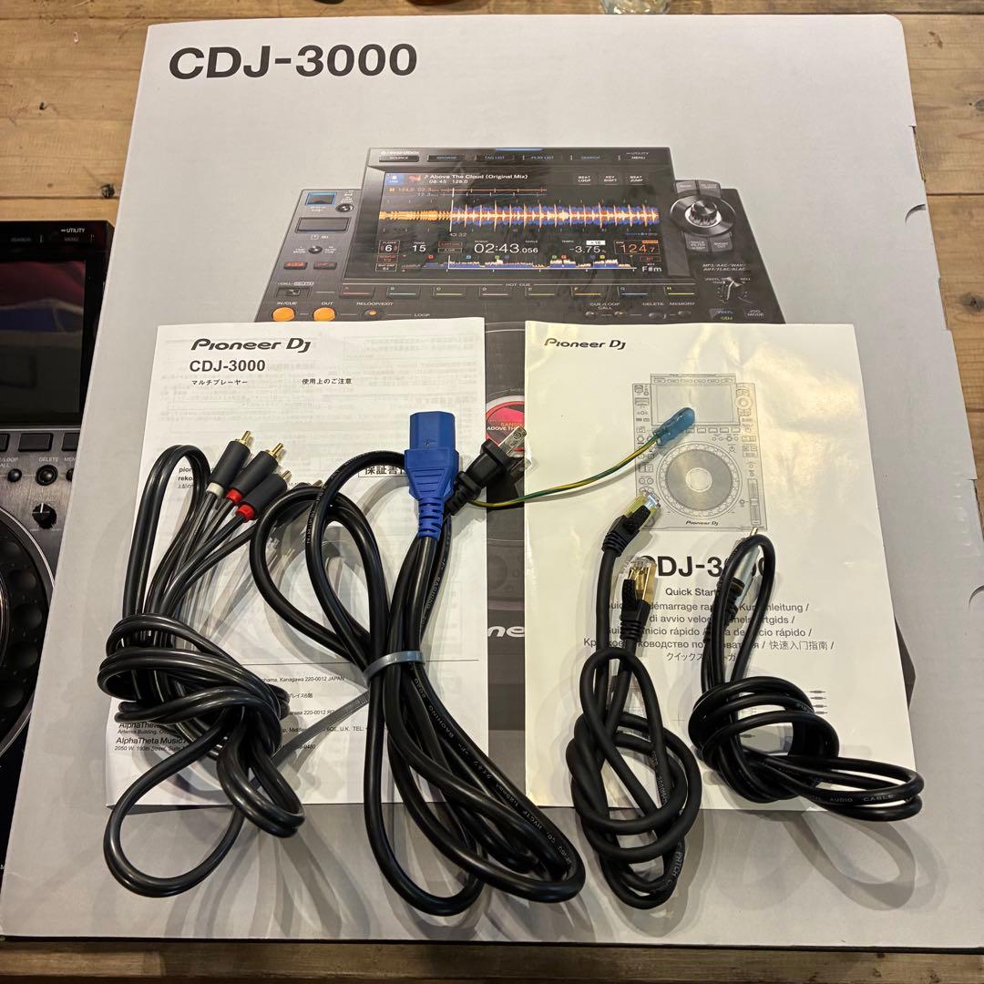【即決可】Pioneer DJ CDJ-3000(送料込)