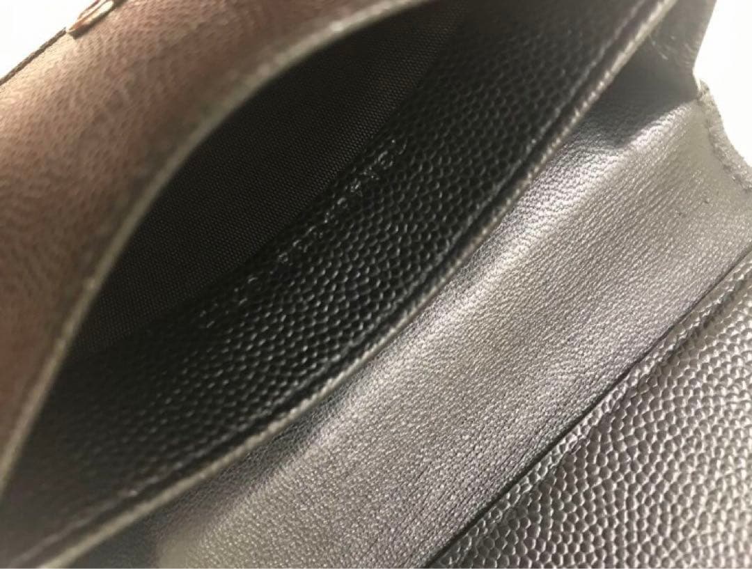 早い者勝ち❣️ サンローラン 名刺入れ カードケース BL レザー