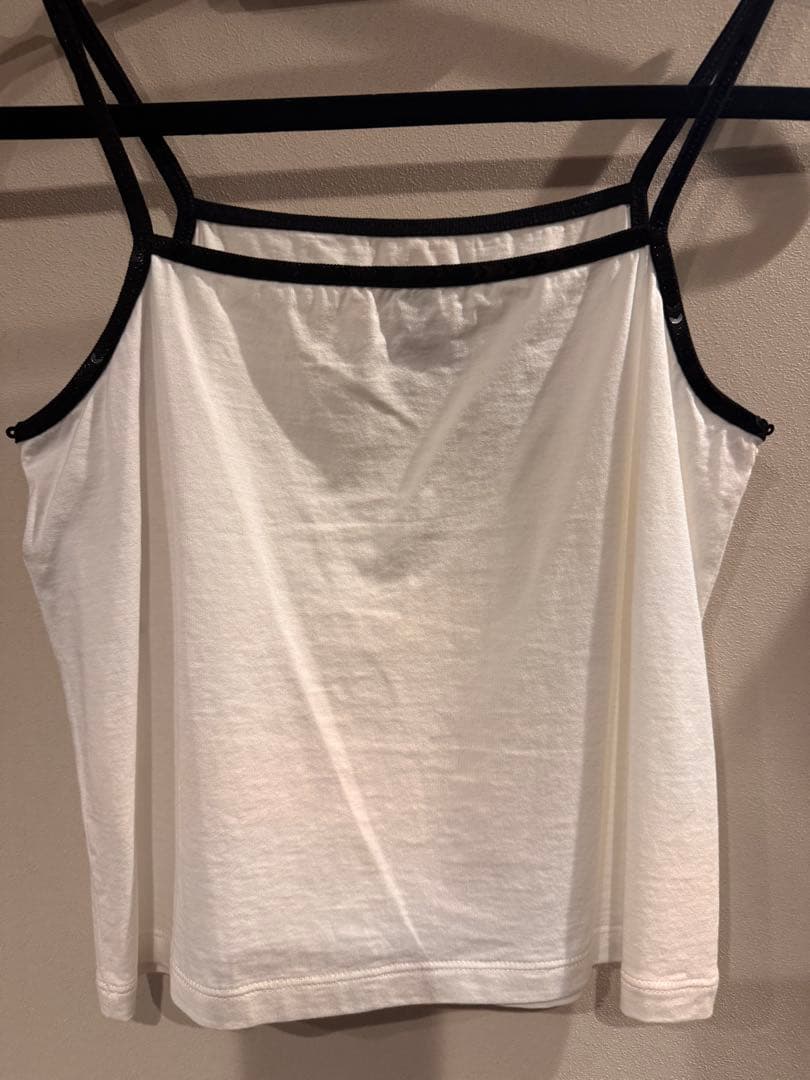 CELINE ホワイト キャミソール