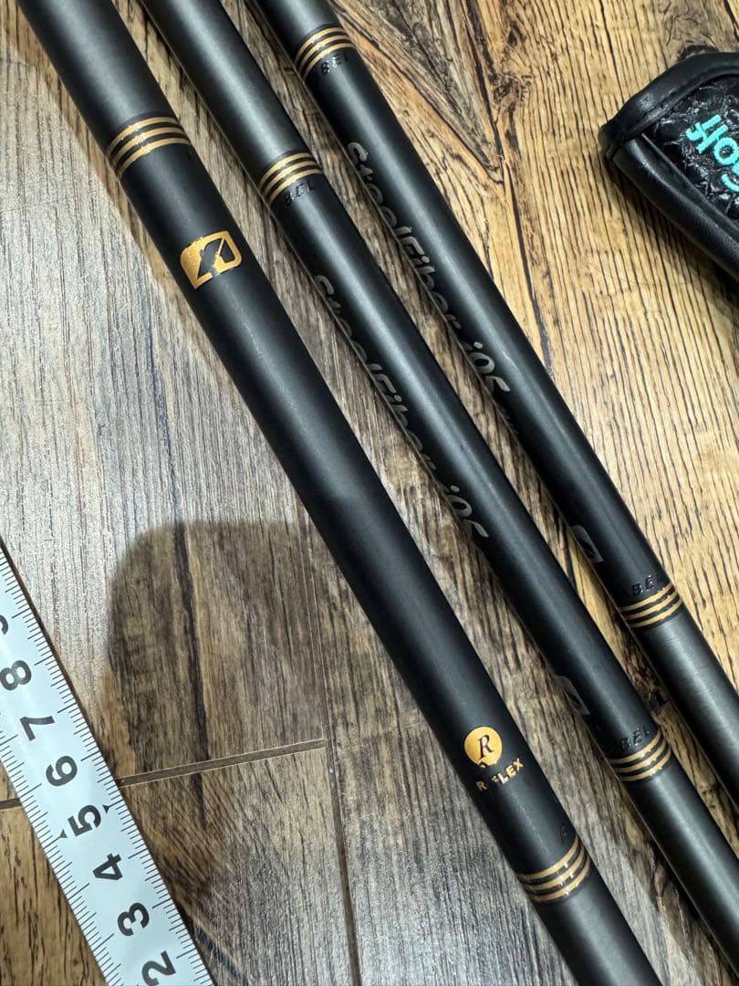 マスダゴルフ JM-H2 PVDブラック #8-P スチールファイバー i95