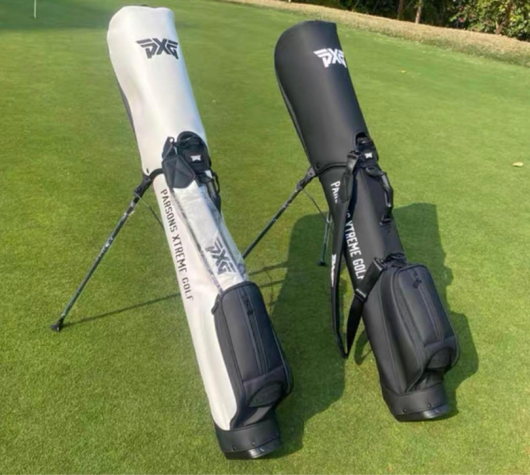 PXG スタンド付きゴルフバッグ ラウンドバッグ ハーフキャディバッグ