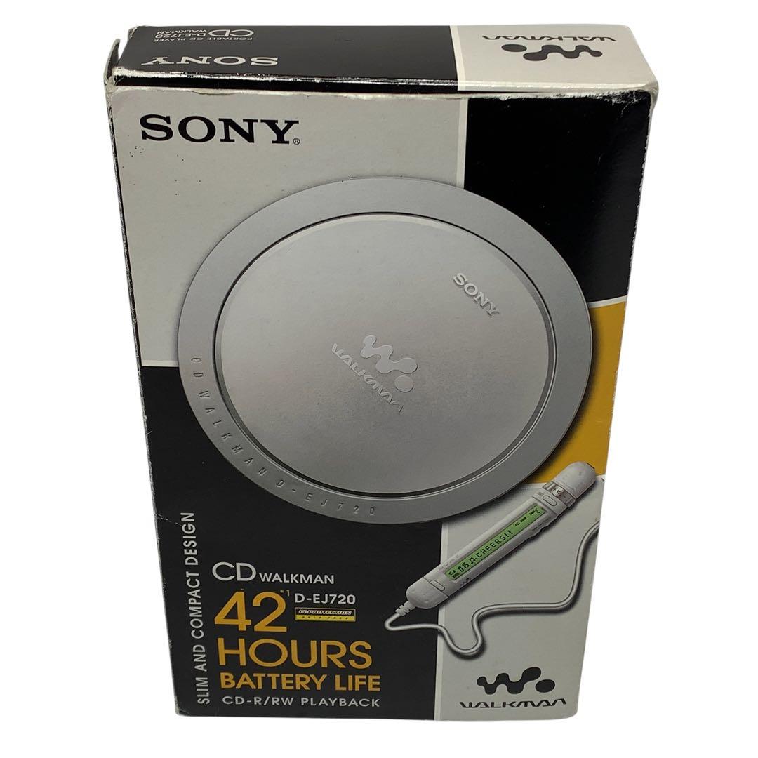 希少カラー 極上美品　SONY D-EJ720 CDウォークマン　ブルー