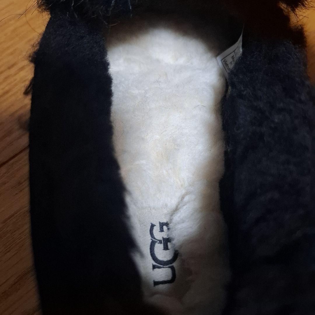 ☆UGG ☆ブラック ファー モカシン