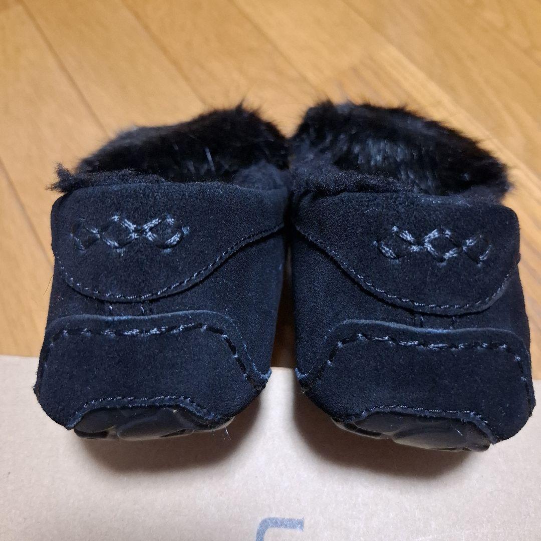 ☆UGG ☆ブラック ファー モカシン