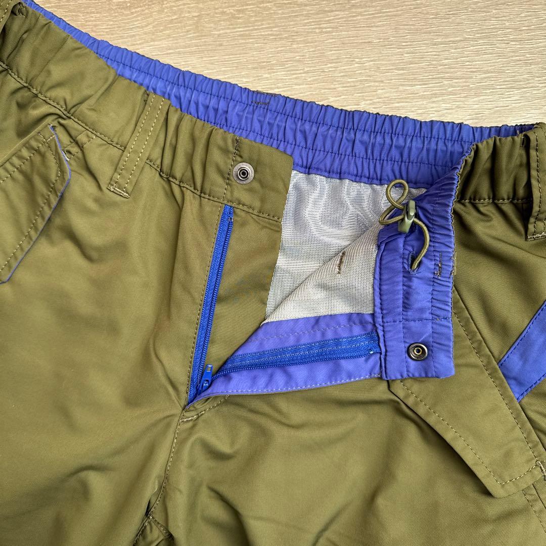 パーリーゲイツPEARLY GATES 蓄熱 保温 防風パンツ カーキ 0(S)