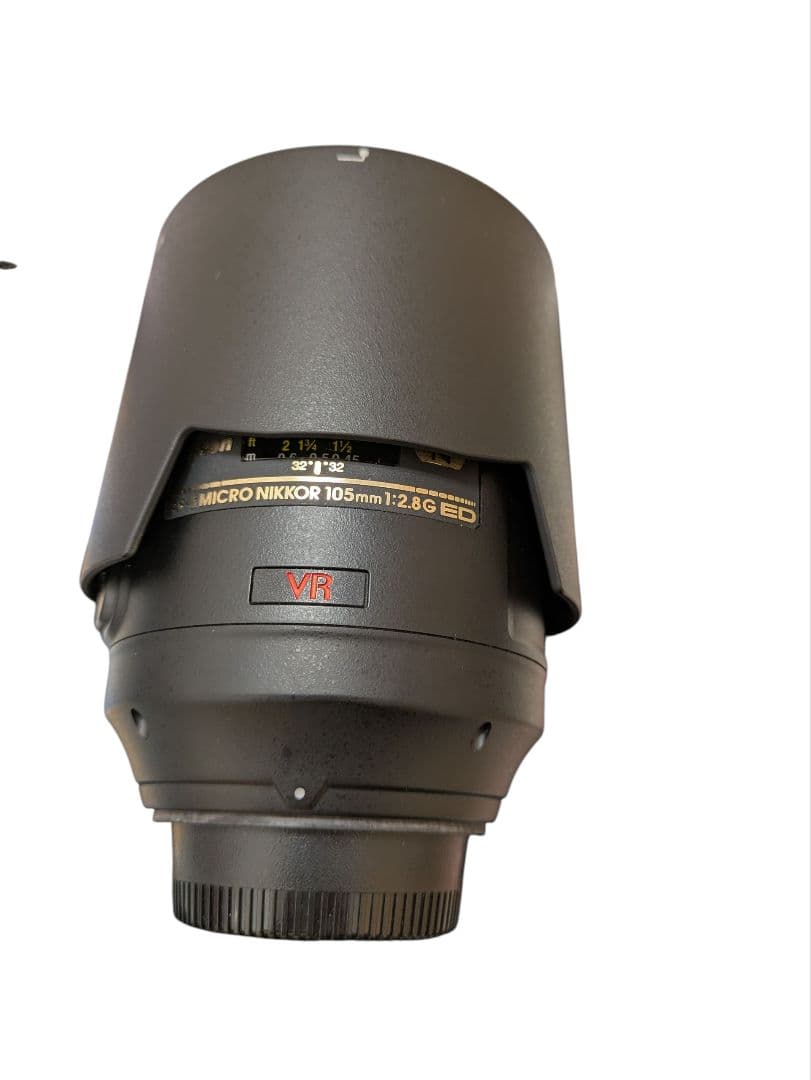 【美品】Nikon Micro NIKKOR 105mmマクロレンズ 付属品あり