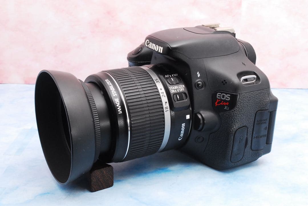 キャノン Kiss X5☆一眼レフカメラ☆カメラデビュー☆ブレずに簡単撮影