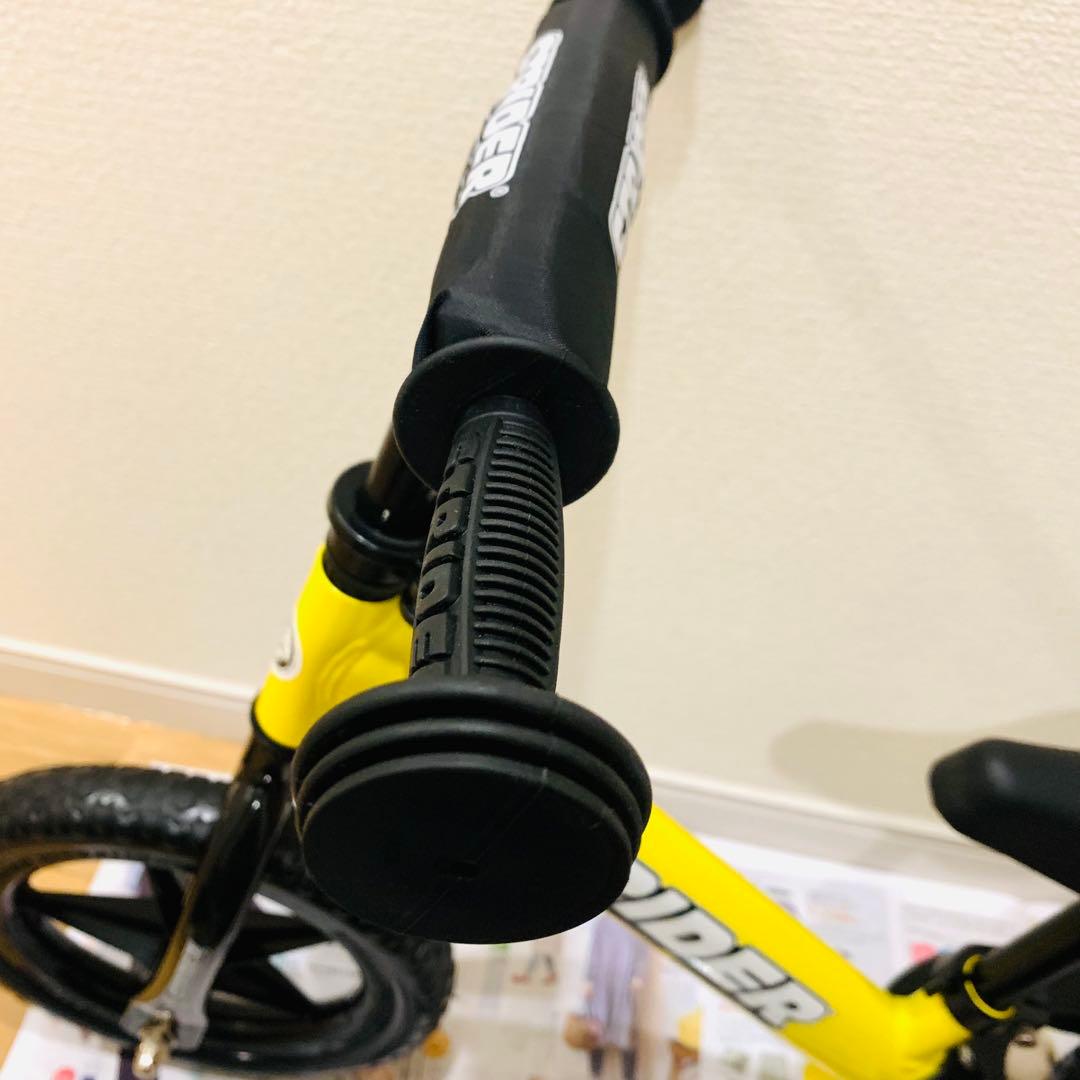 【極美品】STRIDER スポーツモデル 12インチ キッズバイク イエロー