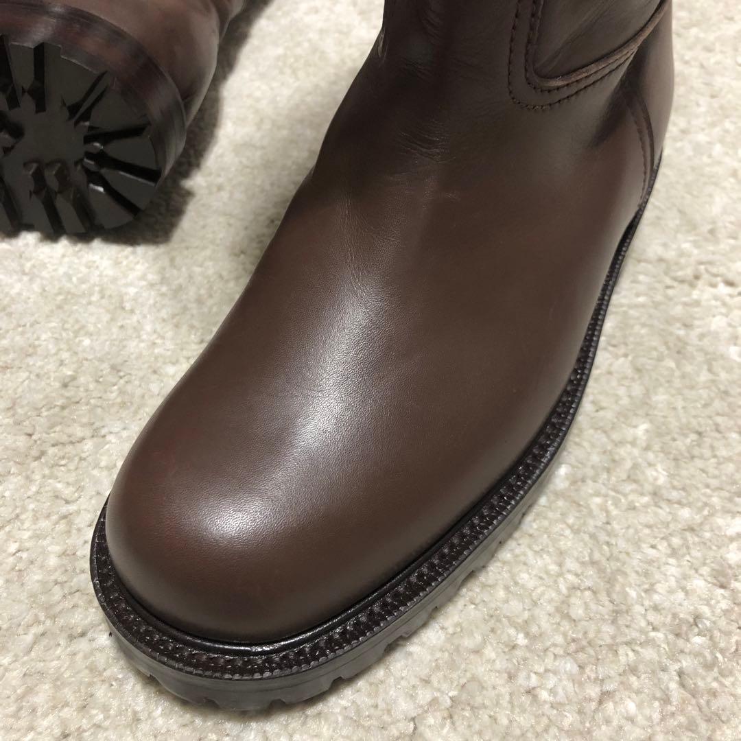 kiss x ロングブーツ 24 耐滑 コマンドソール エンジニア バイカー