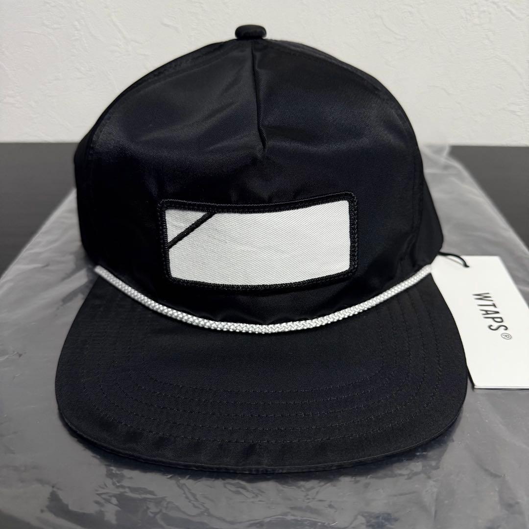 新品 WTAPS MILITIA 01/CAP/NYLON.TWILL ブラック