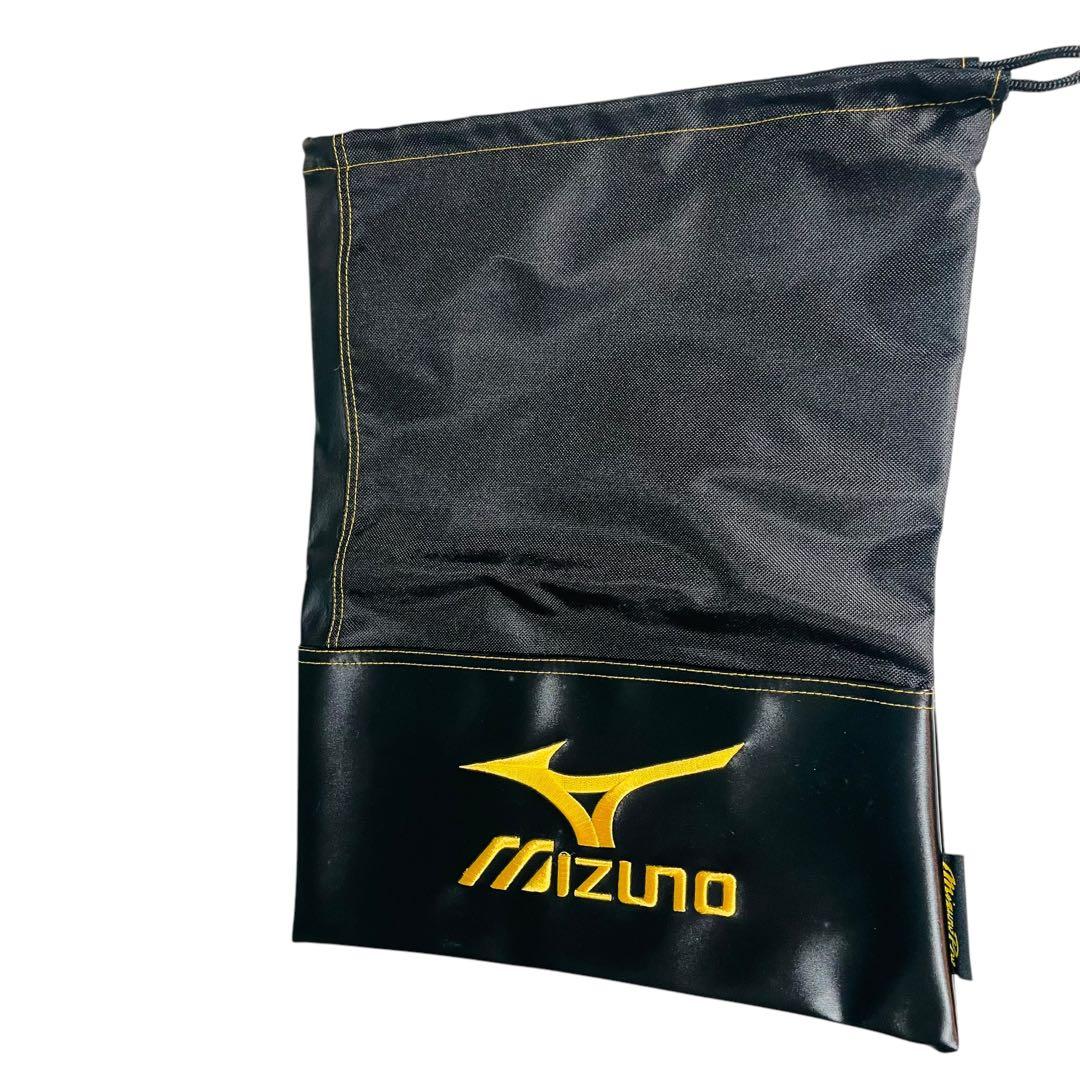 未使用　ミズノプロ　スパイク　野球用　天然皮革　黒　28.0cm