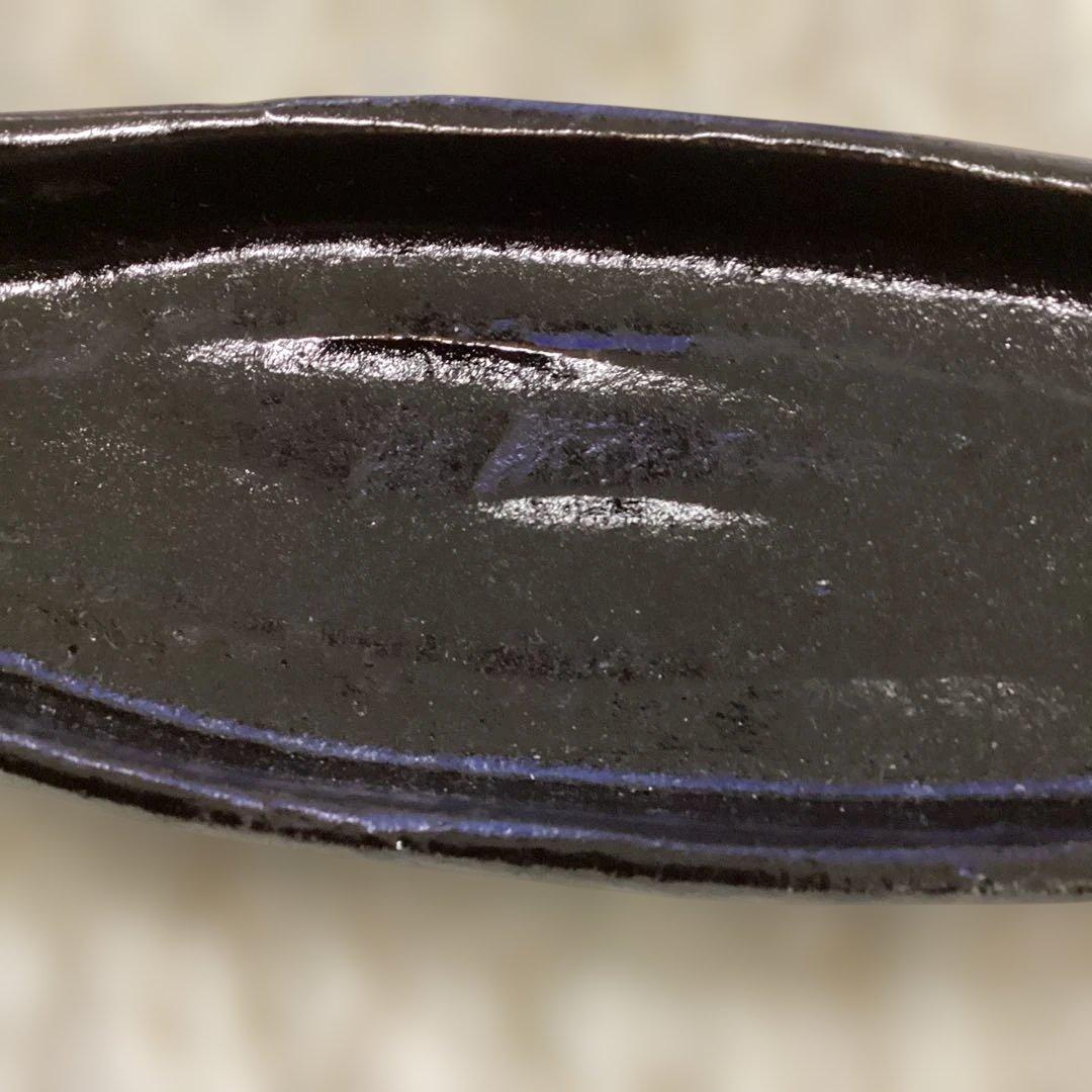 黒釉舟形向付　前菜皿　10客　新品未使用