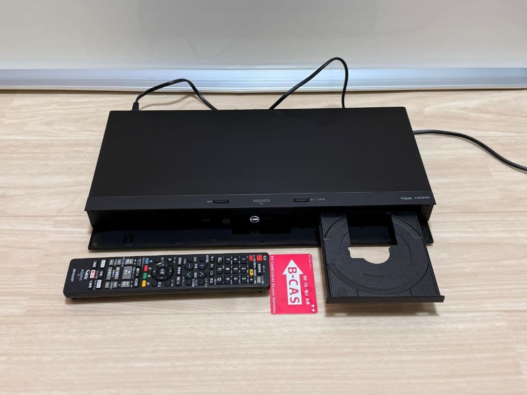 (2) SHARP ブルーレイディスクレコーダー2B-C05DW1 2021年製