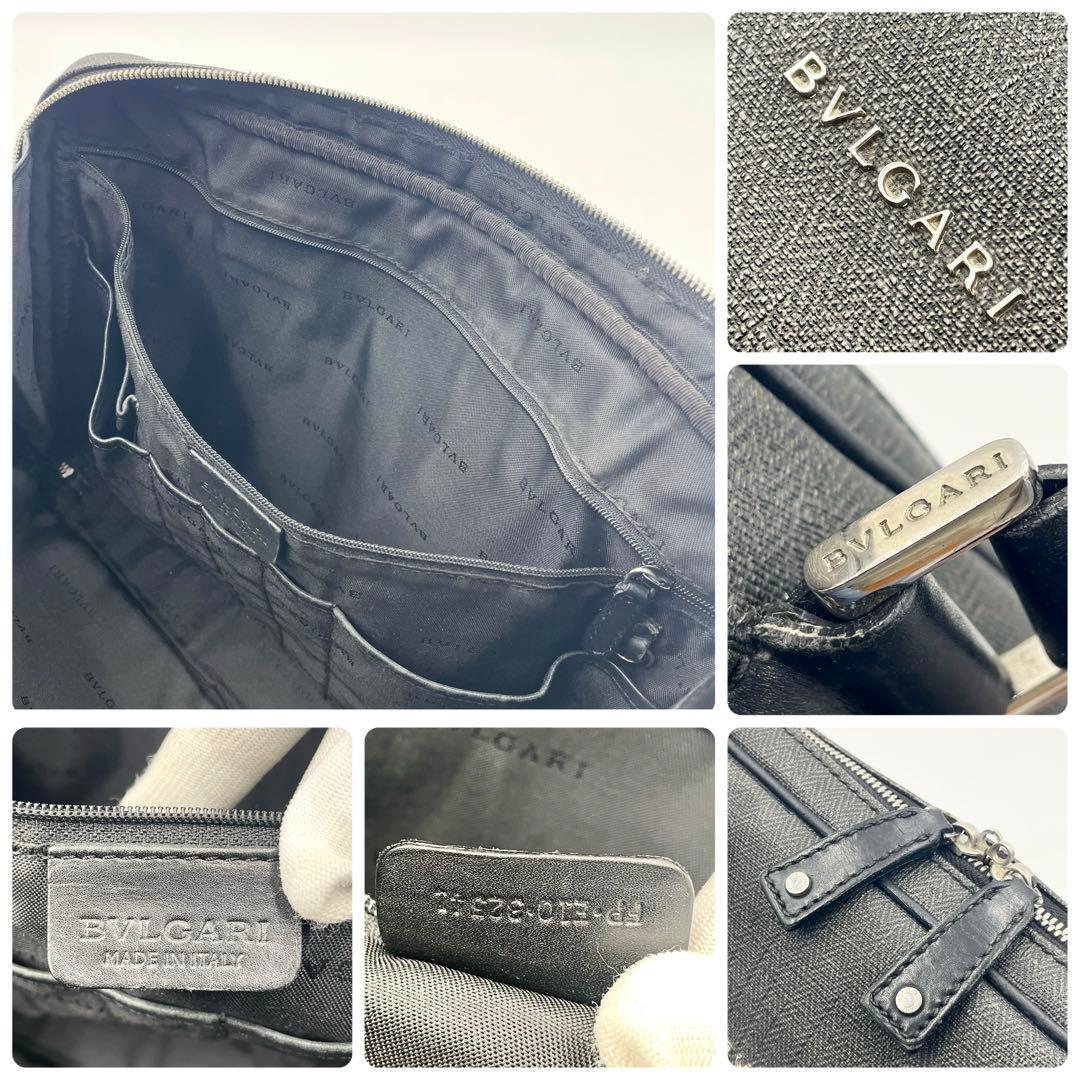 ブルガリ ウィークエンド ブリーフケース 2way ビジネスバッグA4可 PVC