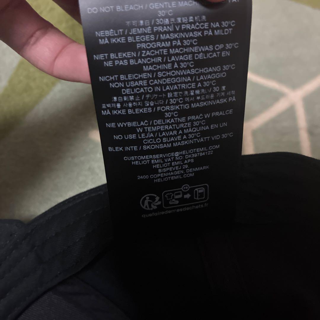 【極美品】Heliot emil キャップ HE Cap