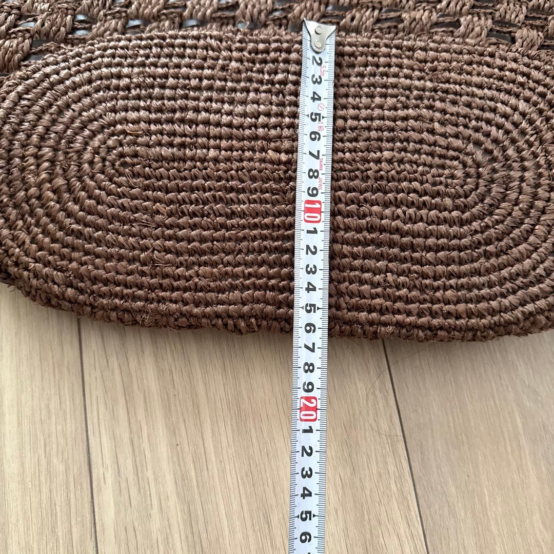 ヘレンカミンスキー　カゴバック　ブラウン