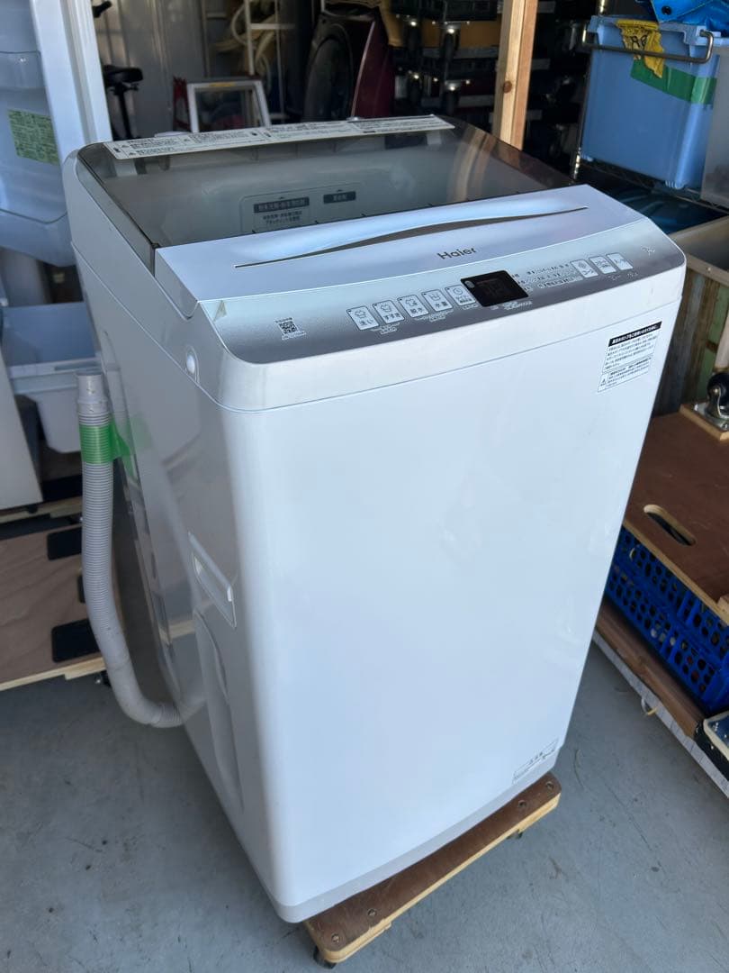 引取歓迎愛知　高年式　ハイアール　7kg洗濯機　JW-U70HK 23年製