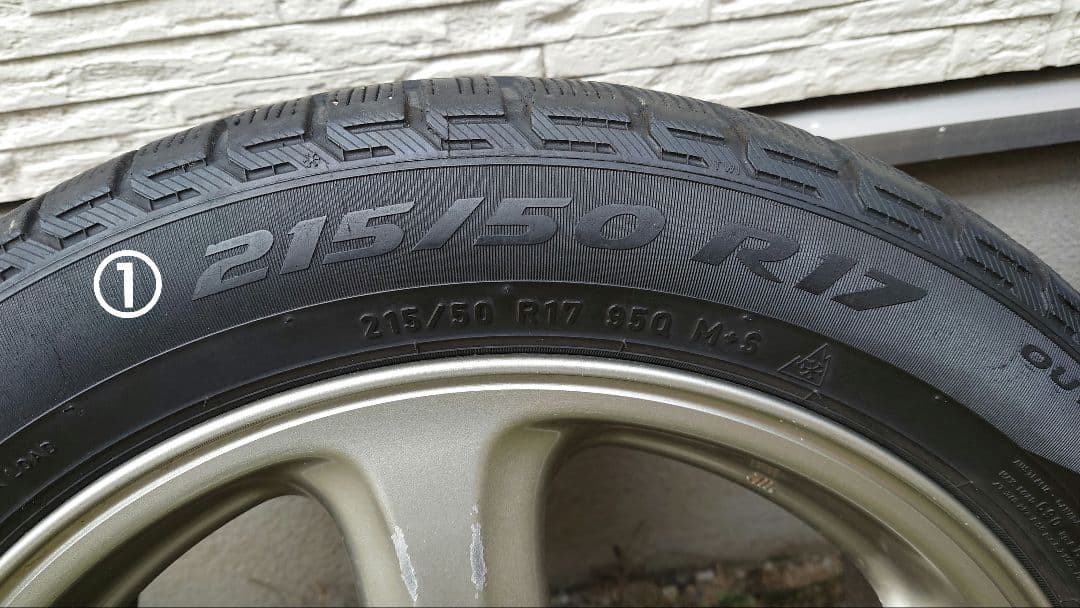 BH型レガシィ純正ホイール＆PIRELLIスタッドレスタイヤセット