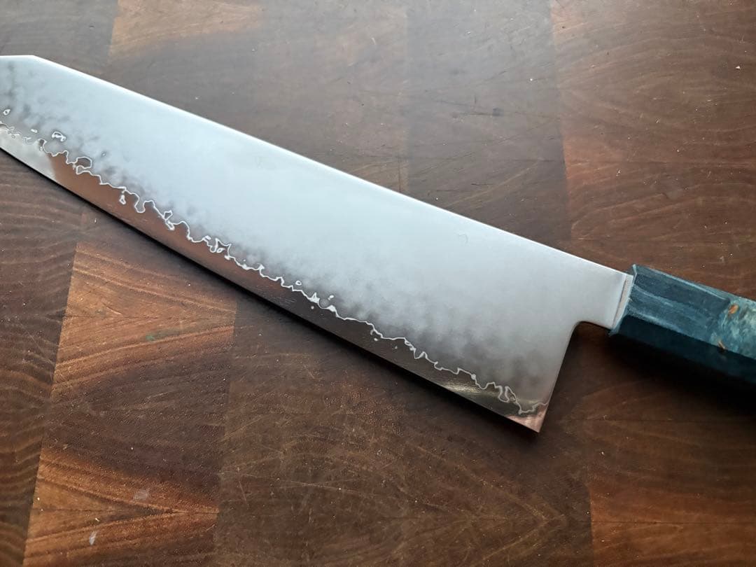 関　打刃物　寛丈　SG2 粉末ハイス 切付　和　牛刀 240mm 包丁　和包丁