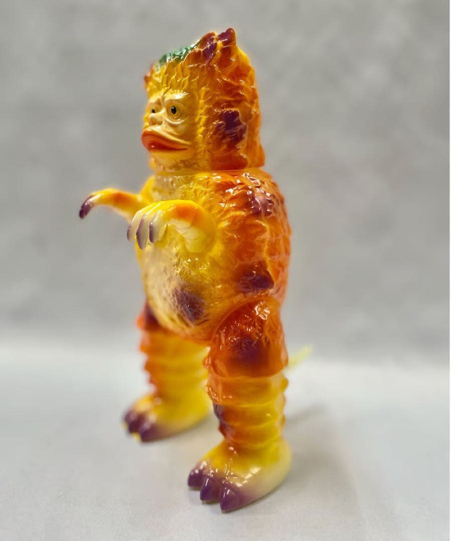 M1号　ガラモン　ハロウィンカラー　蓄光　スタンダード　ソフビ　ブルマァク