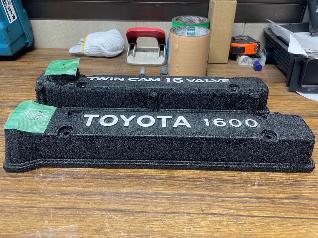 AE86 黒結晶塗装　ヘッドカバー　③