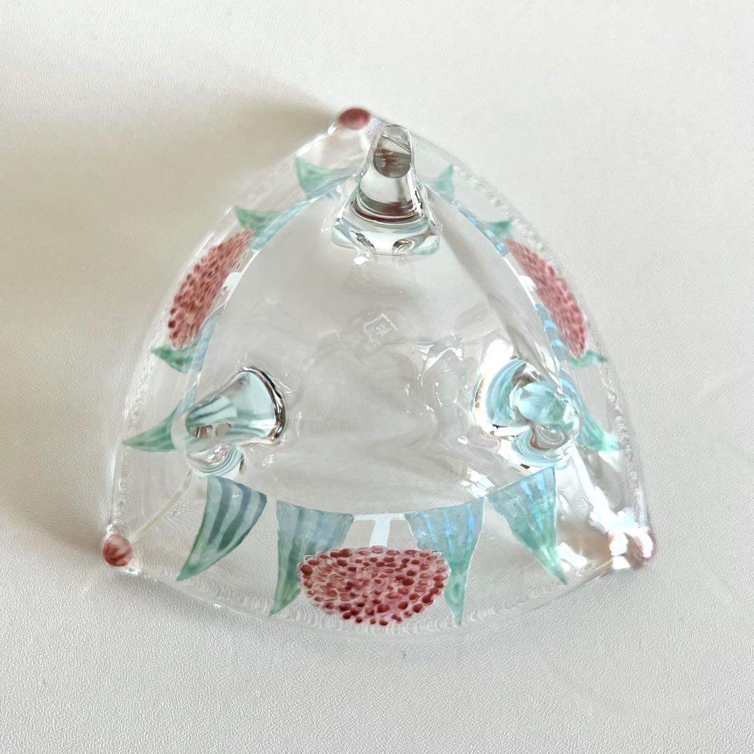 松岡装子 ガラス 器 希少 新品未使用