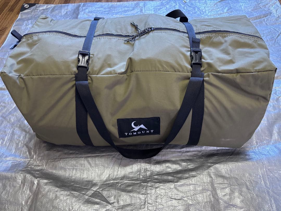 tomount トモント オリーブグリーン 収納バッグ付き