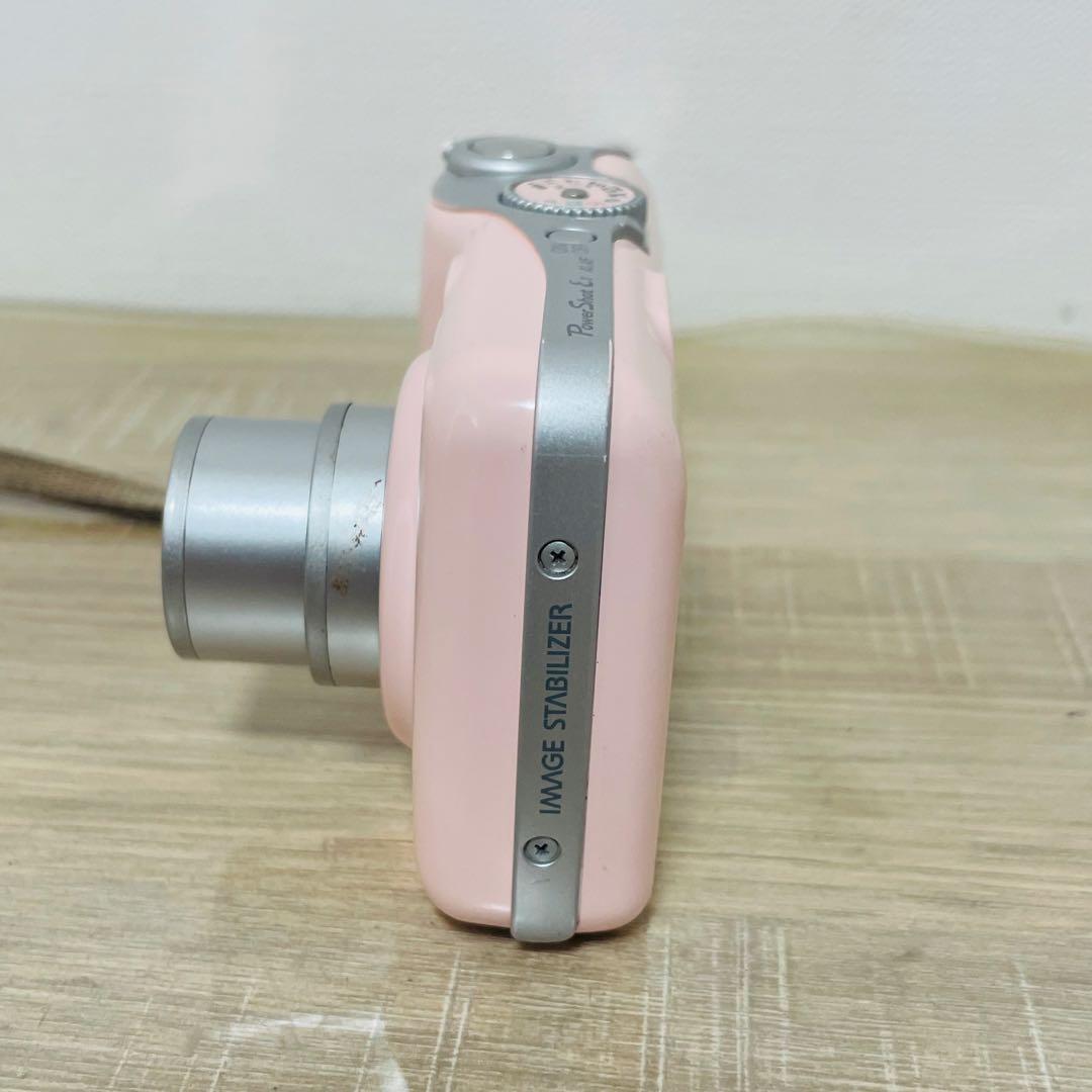 Canon PowerShot E1 ピンク　オールドコンデジ　レトロ