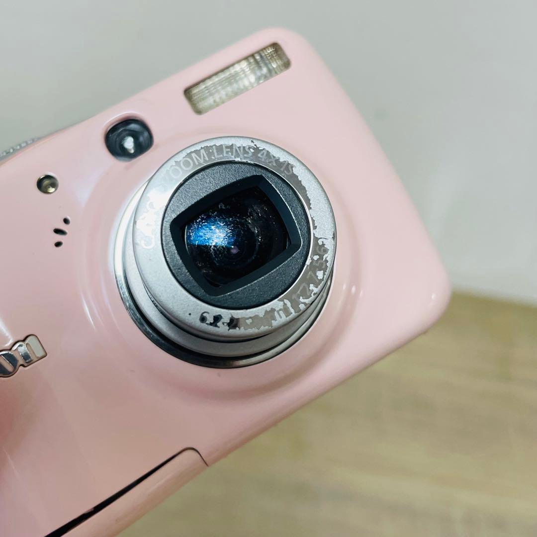 Canon PowerShot E1 ピンク　オールドコンデジ　レトロ