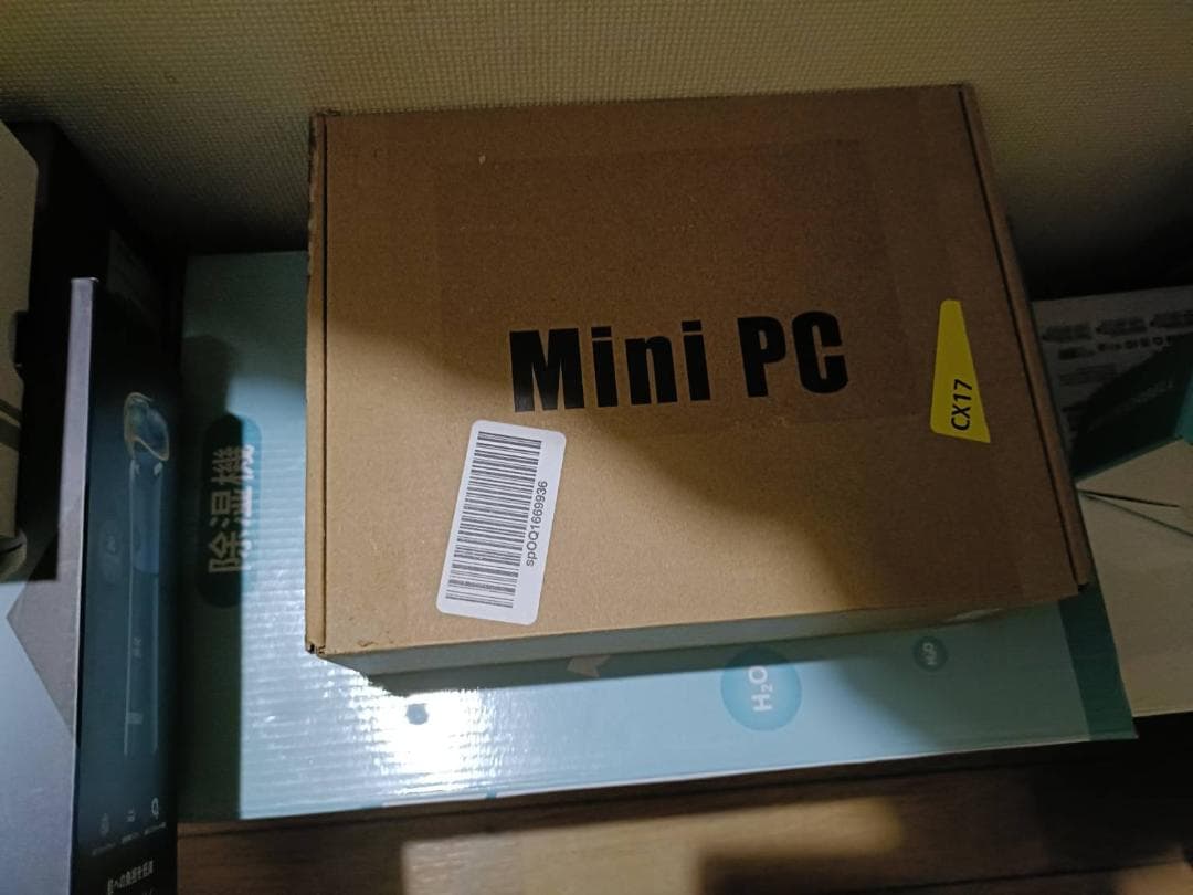 ミニPC　2025年新型　ミニパソコン 8GB 256GB SSD