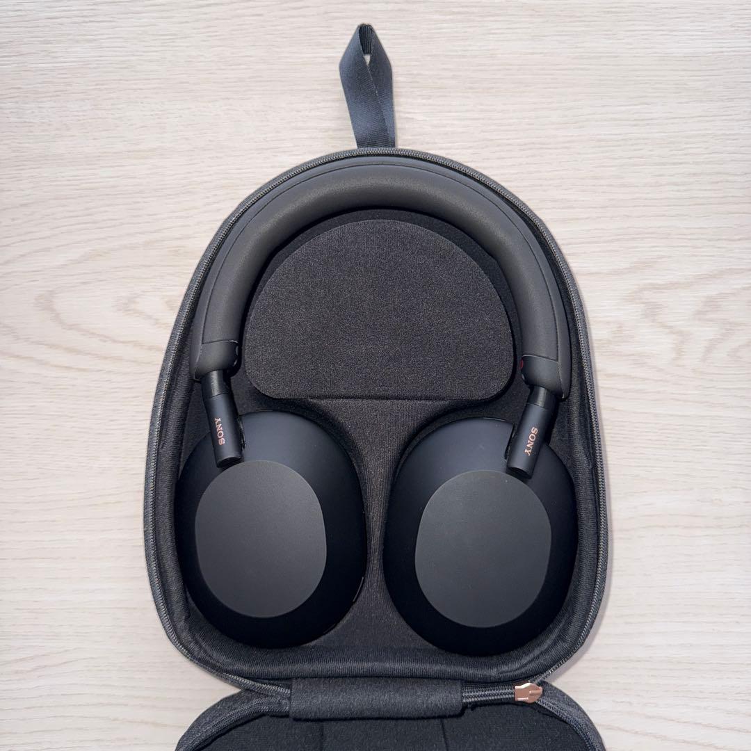 【動作確認済み】Sony WH-1000XM5 ブラック ワイヤレスヘッドフォン