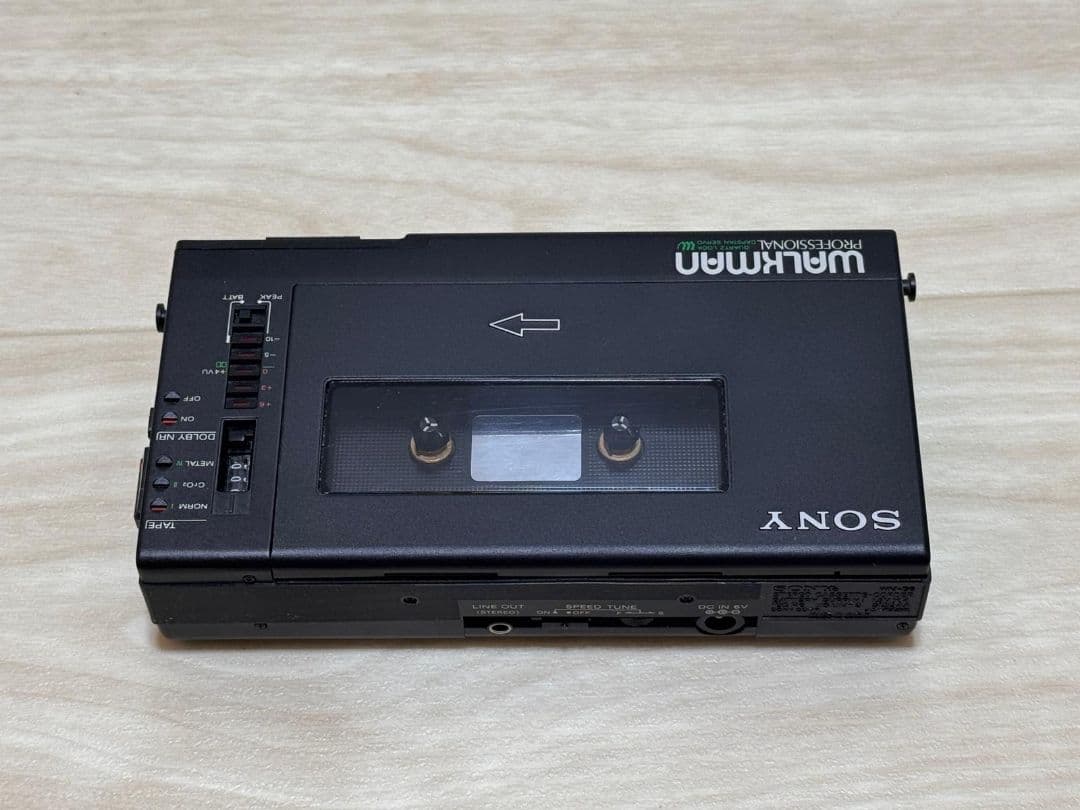 SONY PROFESSIONAL カセットプレーヤー WM-D6