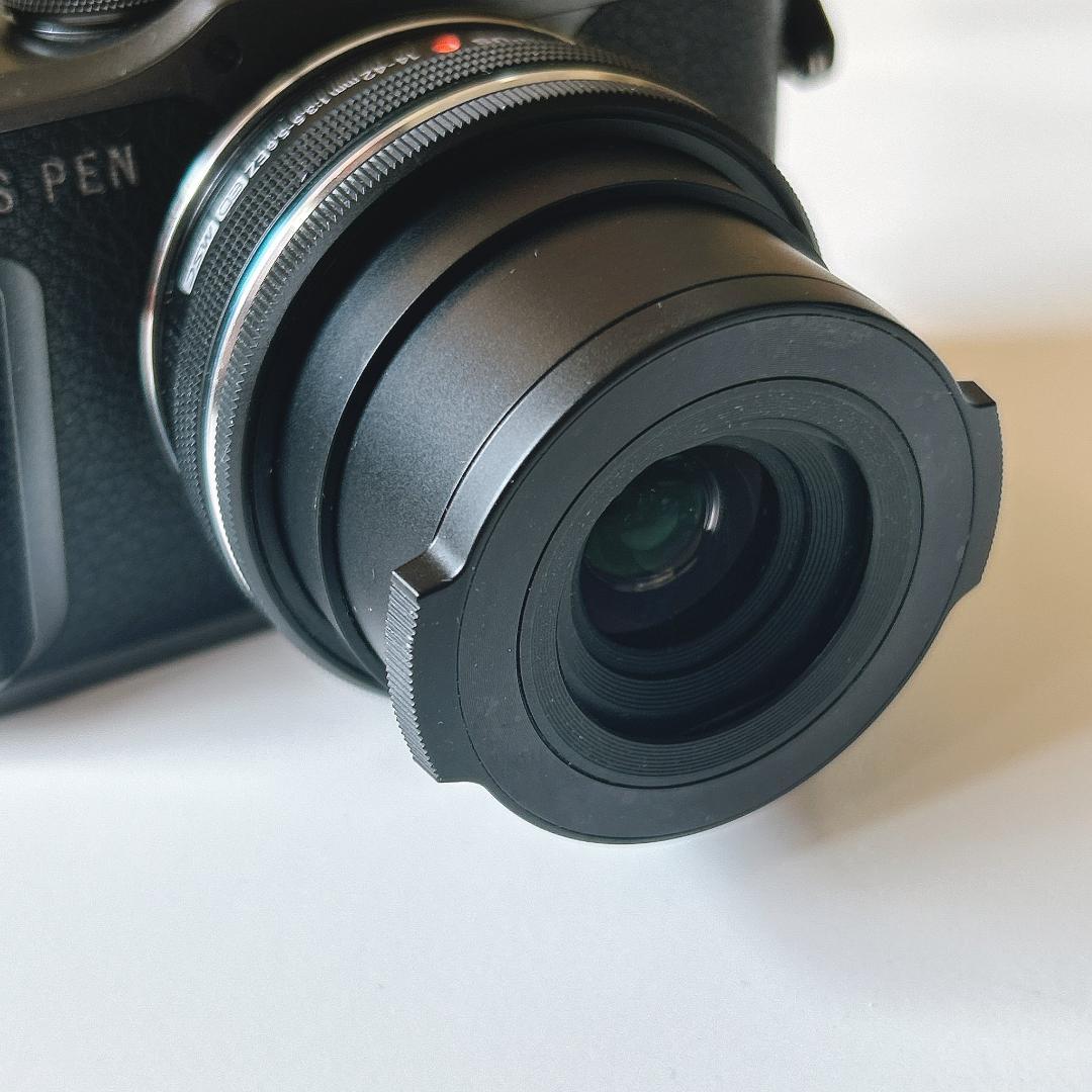 【OLYMPUS E-PL10 ミラーレス一眼カメラ　ブラック】スマホ転送