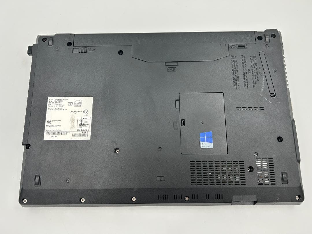 ノートパソコン windows11 オフィス付き core i3 A574/K