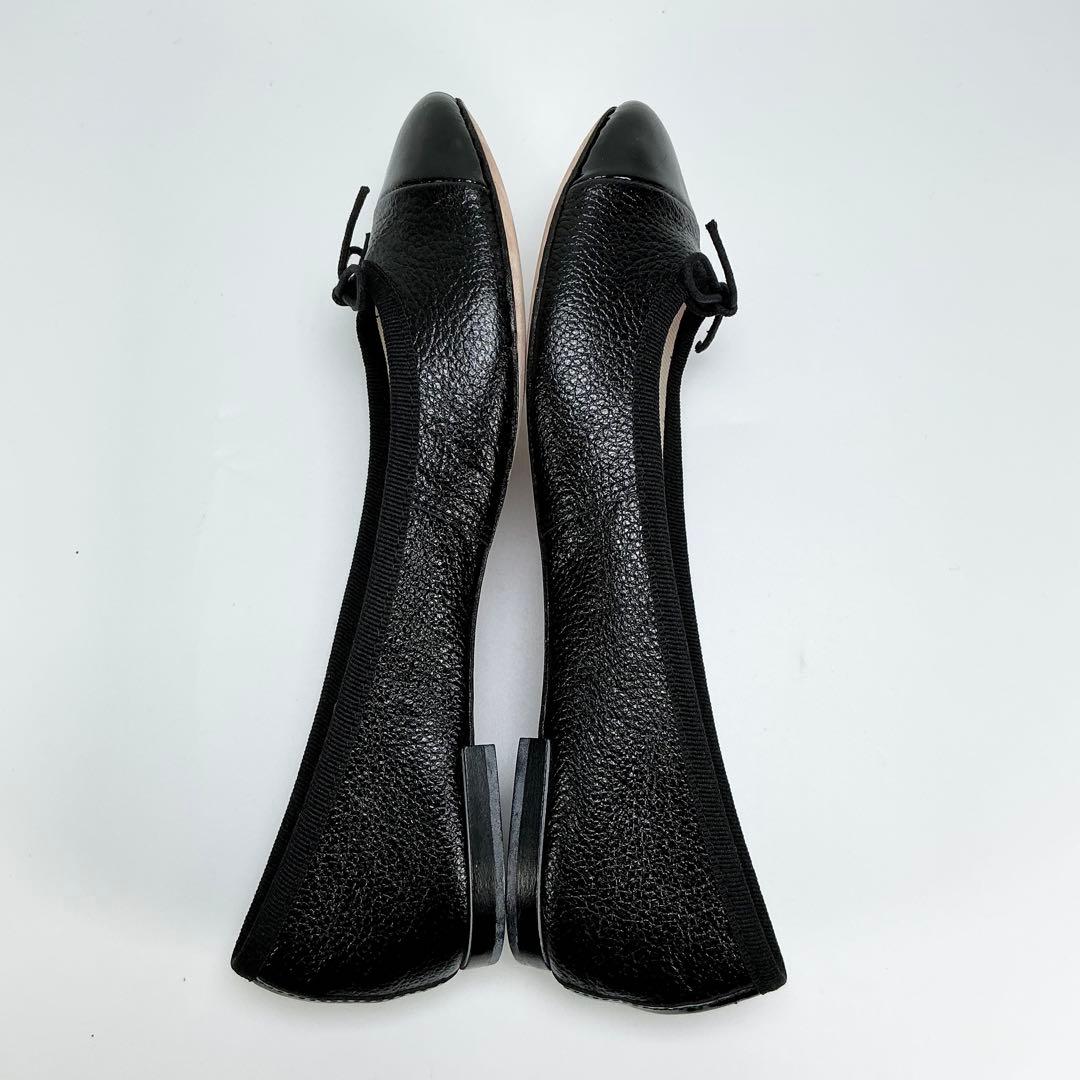 repetto 　バレエシューズ　フラット　パンプス　レザー　ブラック
