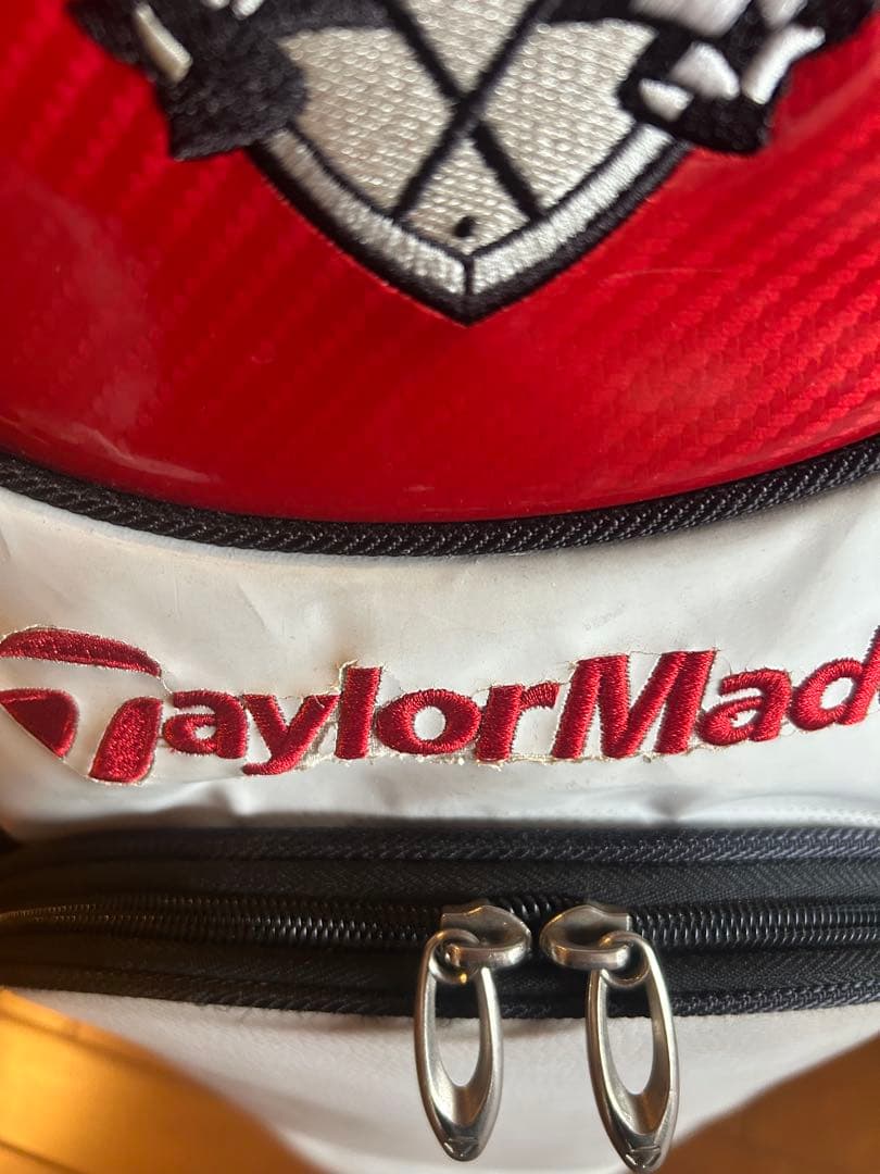 TaylorMade キャディバッグ ホワイト/レッド
