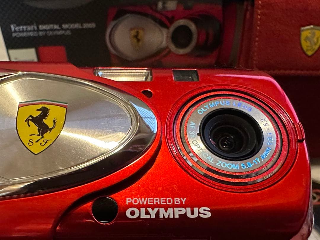超レア オリンパス フェラーリ デジタルカメラ 2003 限定 不動 ジャンク