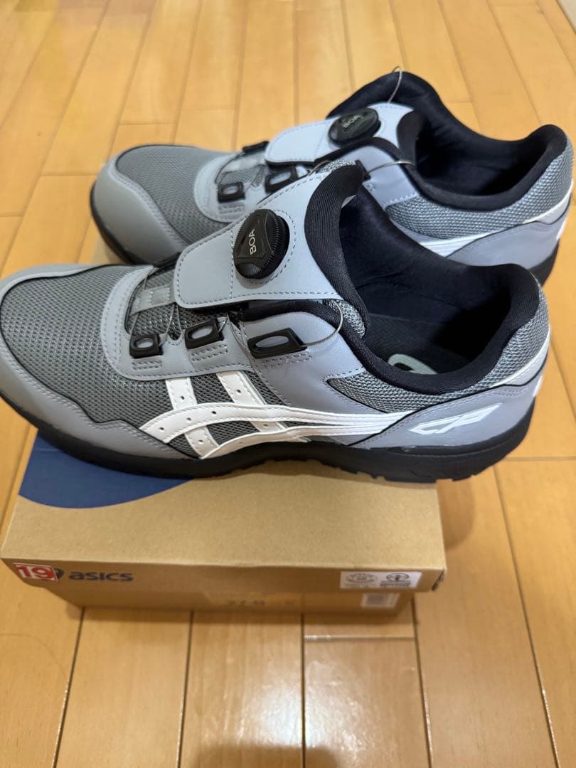 新品　アシックス　安全靴　交換用ワイヤー付き