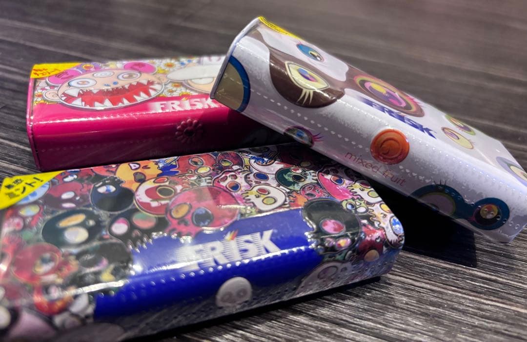 【村上隆】フリスク コラボ缶ケース【未開封】