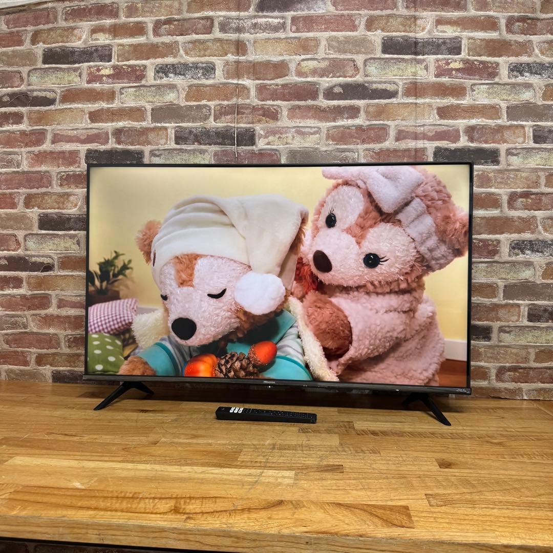 ハイセンス 43V型 4K 液晶テレビ 43E65G 動画アプリ搭載 23年製