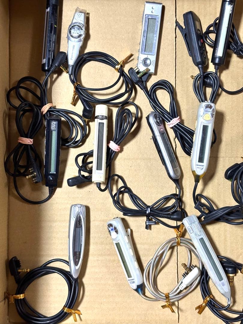 2点セットカセット MD CD等　リモコン　ジャンク品　40本まとめセット