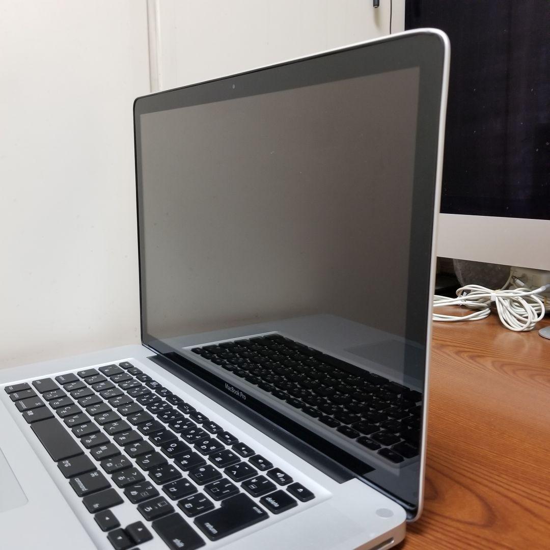 MacBook Pro 15インチ メモリ4GB HDD320GB