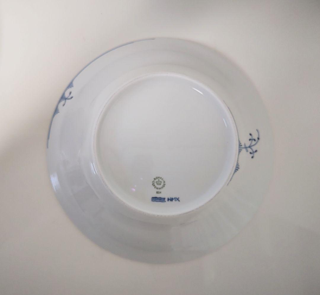 【美品】ロイヤルコペンハーゲン ブルーエレメンツ ディーププレート 25cm