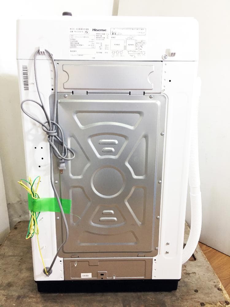 30日迄！ハイセンス 5.5㎏ 洗濯機【HW-G55B-W】