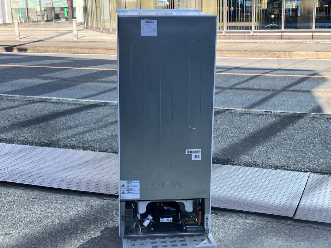 愛知岐阜/送料込★2023年★ハイセンス　120L冷蔵庫　HR-B12E2W