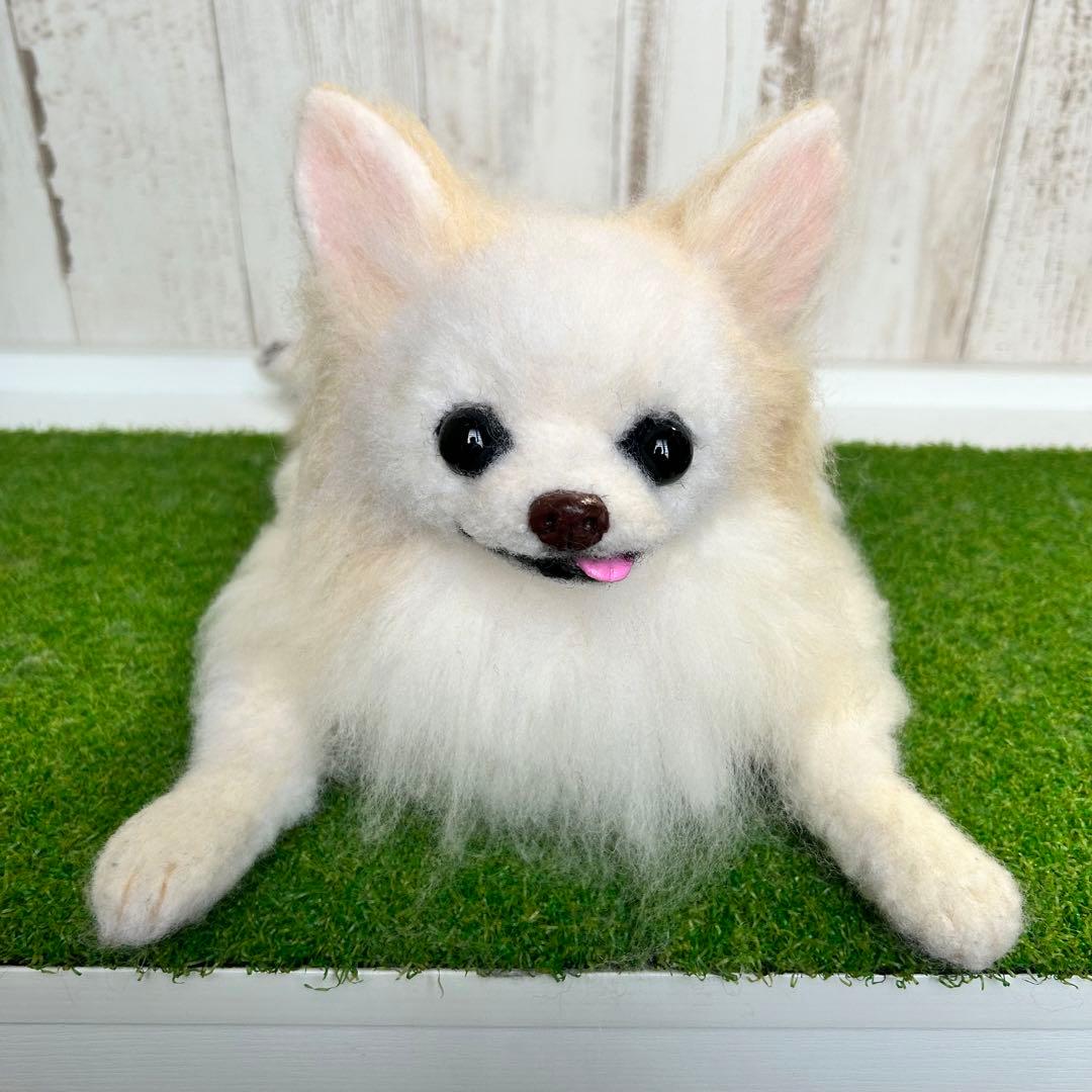 ミナポポ　羊毛フェルト【チワワ】　犬　メモリアル　オーダー