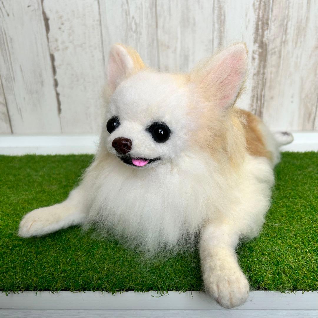 ミナポポ　羊毛フェルト【チワワ】　犬　メモリアル　オーダー