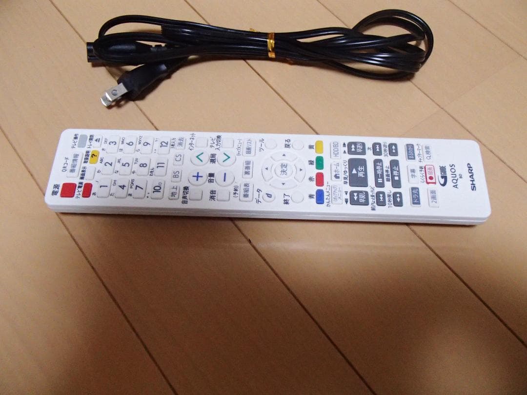 AQUOSブルーレイレコーダー BD‐WW１２００、整備点検済み、